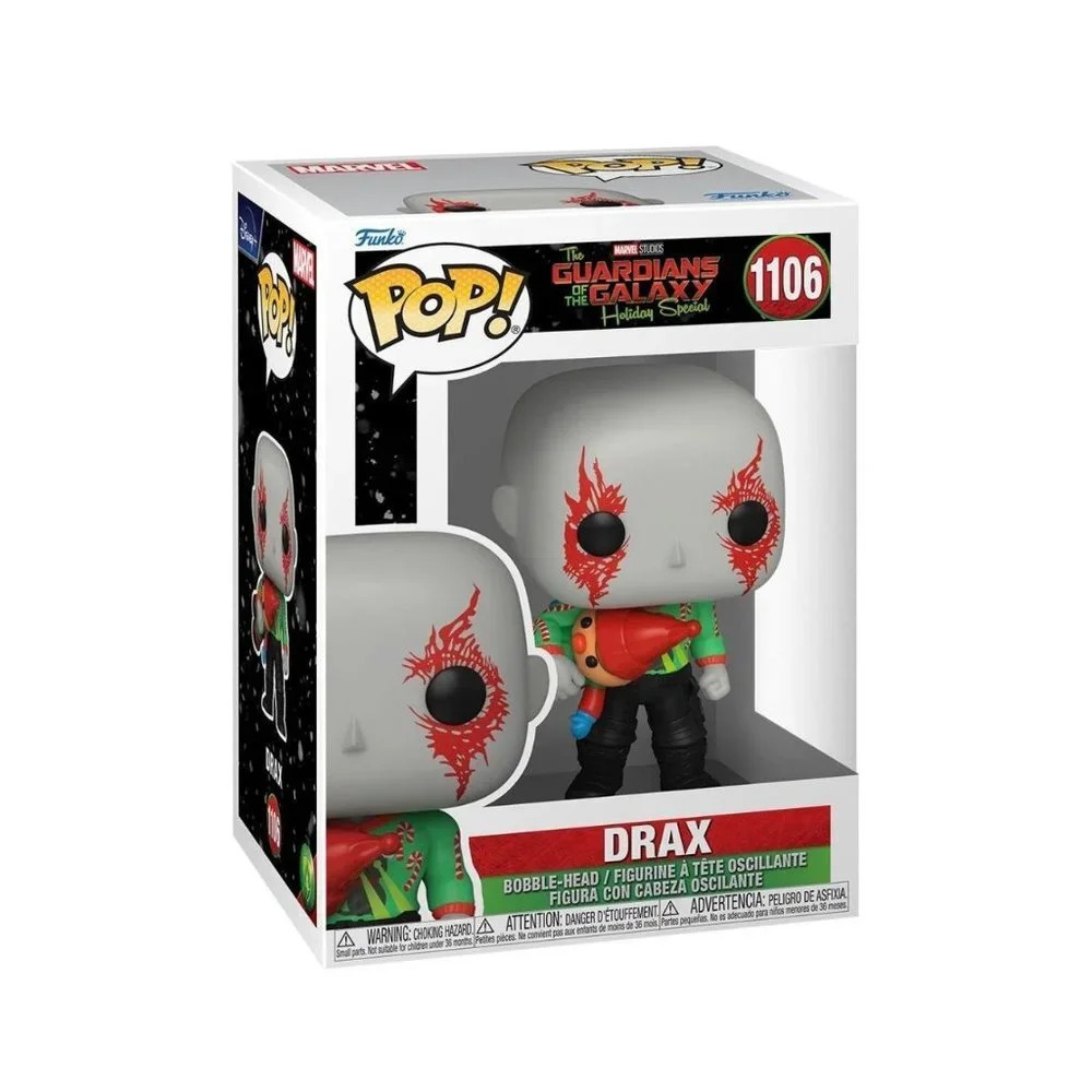 New Funko Pop! Marvel: Guardians of the Galaxy Holiday Special - Drax